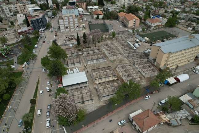 Adıyaman’da Balıkesir Çarşısı tamamlanıyor