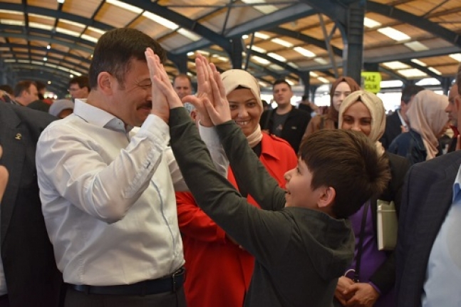 Balıkesir'de AK Parti Genel Başkan Yardımcısı Hamza Dağ rüzgarı. Dağ: "Doğru adımlarla devam ediyoruz"