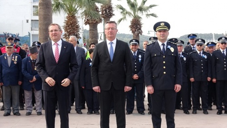 Ayvalık’ta Polis Günü Heyecanı