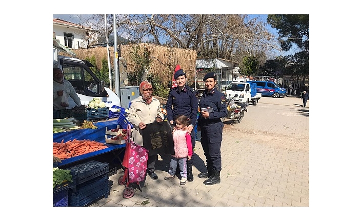 Kadın Jandarmalar Kadına Şiddete Hayır Dedi