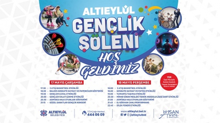 Altıeylül’den Gençlik Festivali