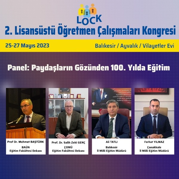 Ayvalık’ta Lisansüstü Öğretmen Çalışmaları Kongresi için dinleyici kayıtları sürüyor