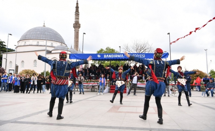 Bandırma'da 19 Mayıs coşkusu