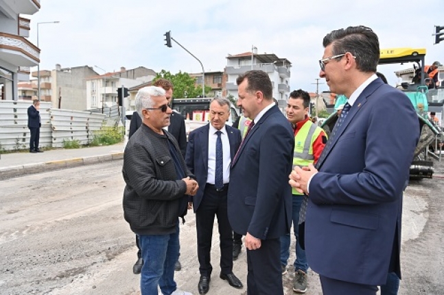 Büyükşehrin Asfalt Çalışmaları Tam Gaz Devam