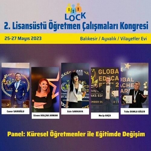 Lisansüstü Öğretmen Çalışmaları Kongresinde