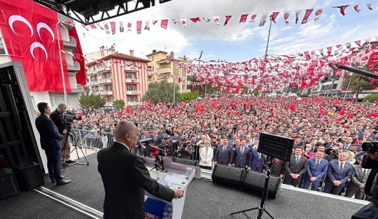 MHP Genel Başkanı Devlet Bahçeli Balıkesir'de