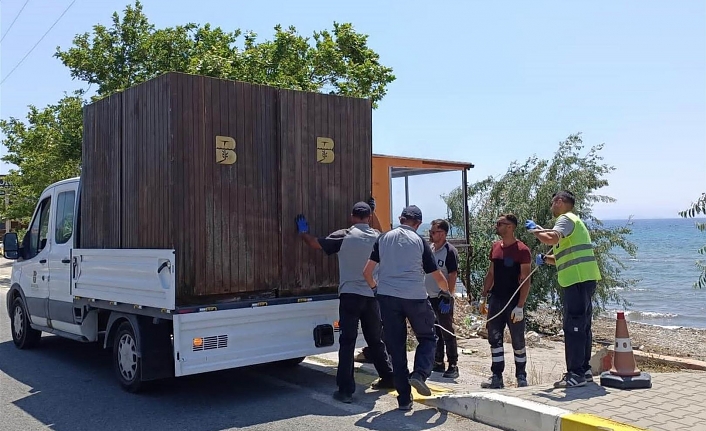 Büyükşehir Belediyesi sahilleri yaza hazırlanıyor