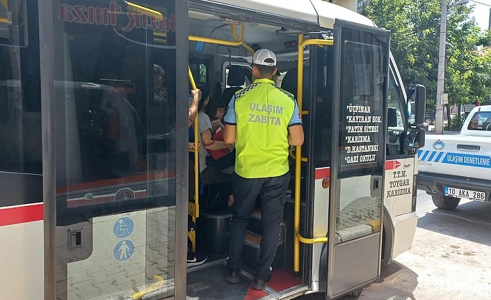 Toplu taşıma araçlarında klima denetimi