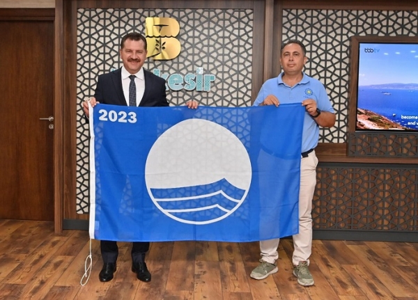 Balıkesir Türkiye'de en fazla Mavi Bayrak sahibi olan belediyesi oldu