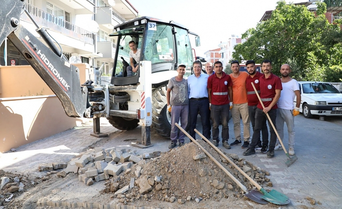 Başkan Arslan, Edremit için sahada