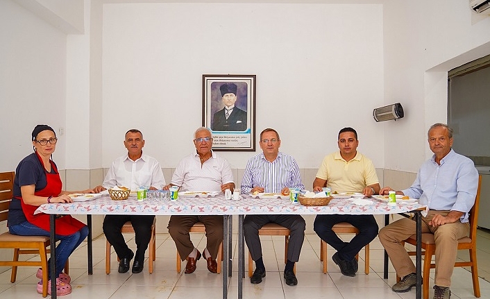 Başkan Mesut Ergin’den Aşevi ’ne Öğle Yemeği Ziyareti