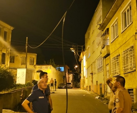 Edremit’te polisin kablo hırsızlığı alarmı