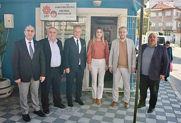 MHP'li Başkan Tunç’dan muhtarlara ziyaret