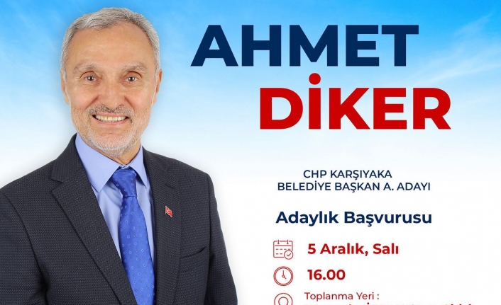 Ahmet Diker Belediye Başkan aday adaylığını açıklayacak