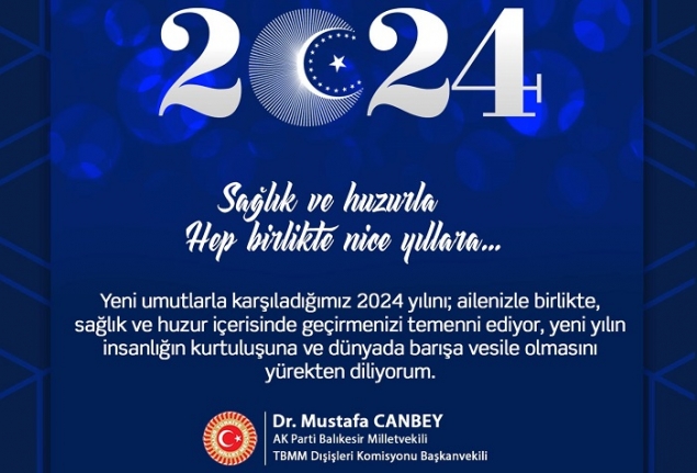 AK Partili vekilden yeni yıl mesajı