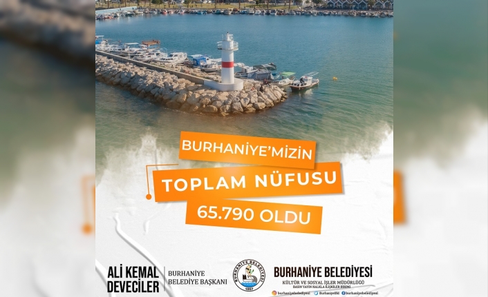 Burhaniye’mizin Yeni Nüfusu 65.790