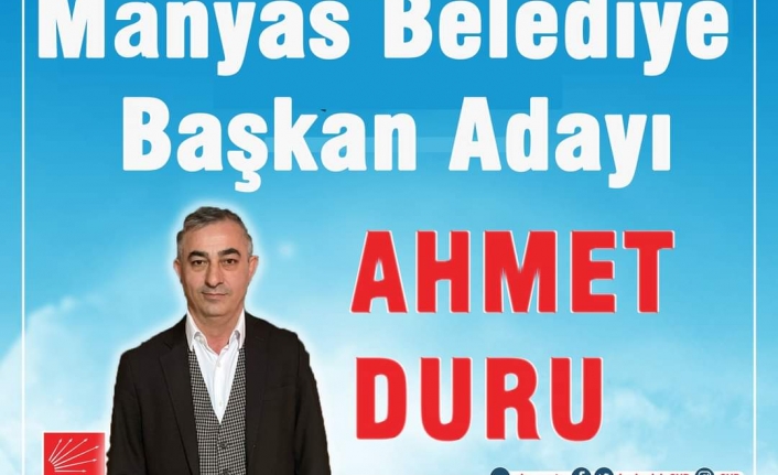 Manyas CHP'de ipi Ahmet Duru göğüsledi.