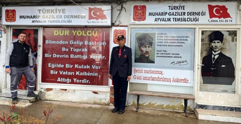 Ayvalıklı Gazilerden Belediye Başkanı Ergin’e Teşekkür