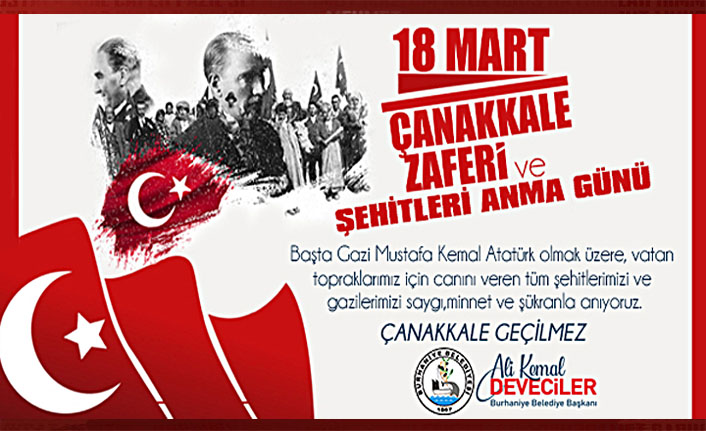 Burhaniye Belediye Başkanı Ali Kemal Deveciler: "Çanakkale Geçilmez"