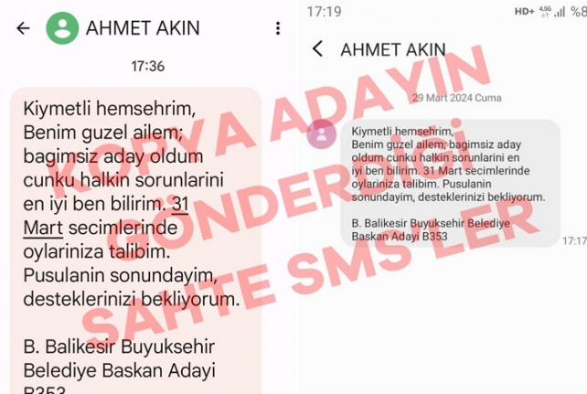 CHP’li Ahmet Akın’dan Kopya Adayın Mesajına Tepki : "Siyasi Ahlaksızlığın Daniskası"