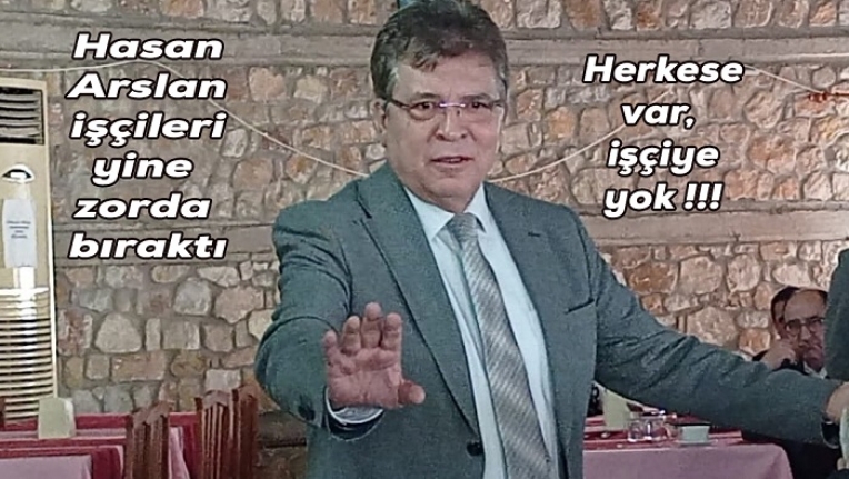 Edremit Belediyesi işçileri yine şokta !