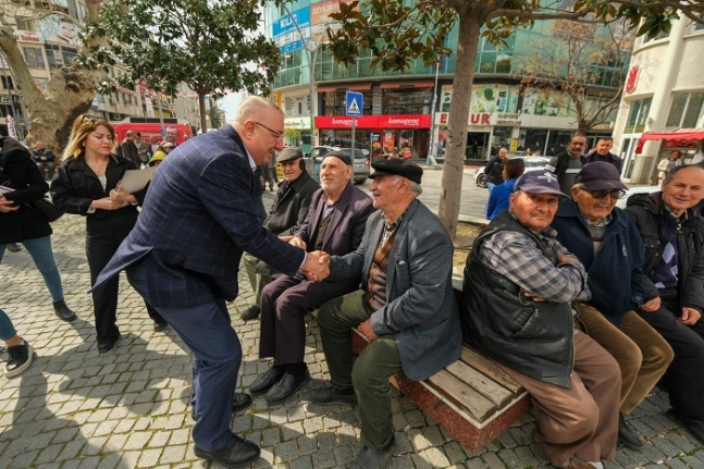 Edremit Çarşı Esnafından Ertaş’a Sonsuz Destek