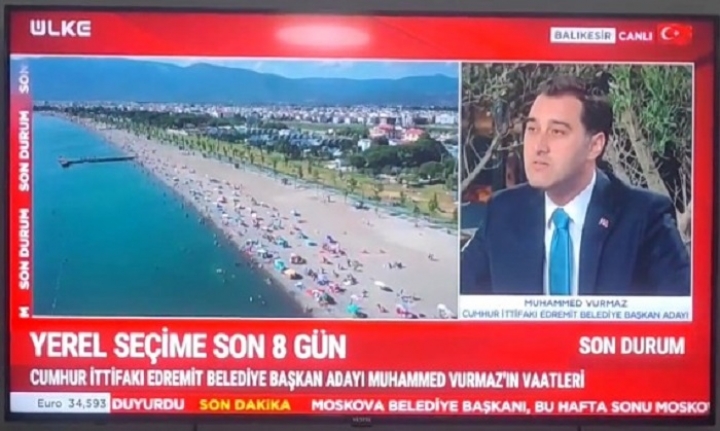 Muhammed Vurmaz Ülke Tv’de Canlı Yayındaydı