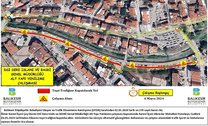 Büyükşehir, Çay Deresi ıslah çalışmalarına hız verdi