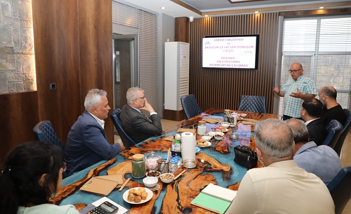 Edremit'te yeni geri dönüşüm projeleri hayata geçiyor