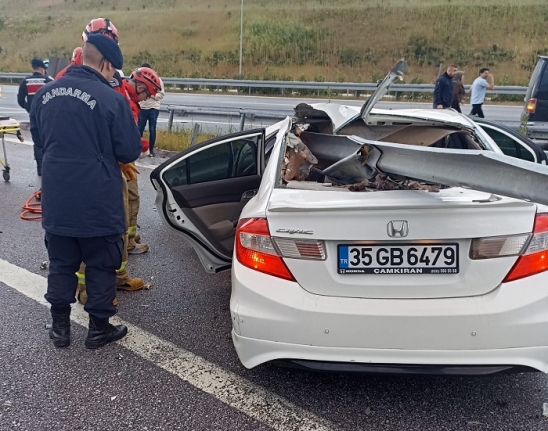 Susurluk’ta trafik kazası: 1 ölü 3 yaralı