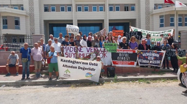 Cengiz Holding'in altın ve bakır madenine karşı 4 kurum ve 90 bireysel davacı oldu