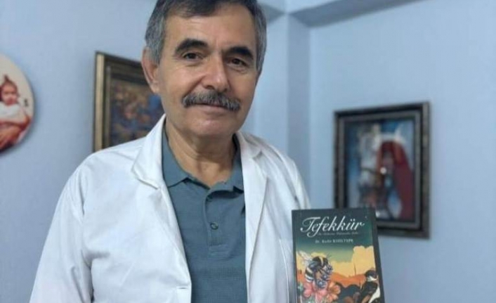 Şair doktorun kitabı ‘Tefekkür’ büyük ilgi gördü