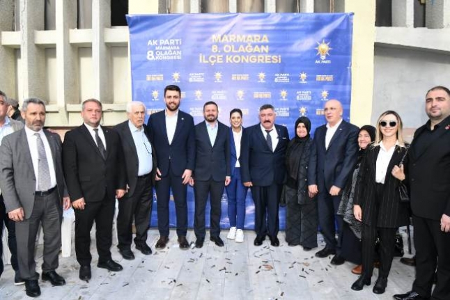 AK Parti Manyas ve Marmara İlçe Kongreleri Şölen Havasında Gerçekleştirildi