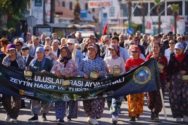 Uluslararası Ayvalık Zeytin Hasat ve Turizm Festivali’nden 19’uncu kez “Merhaba”