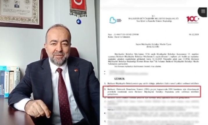 AK Parti Grup Sözcüsü Av. Mehmet Birol Şahin'den EDS Tepkisi