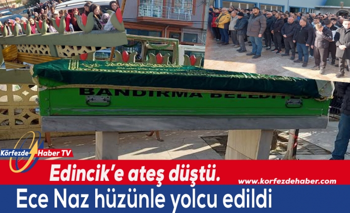 Edincik’te 16 yaşında hayatını kaybeden Ece Naz Aslan hüzünle toprağa verildi