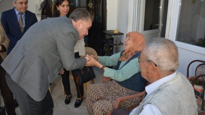 Kaymakam Odabaş'tan şehit ailelerine ziyaret
