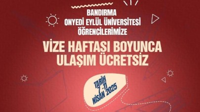 Başkan Akın, üniversitelilerin sınav haftasında ulaşımı ücretsiz yapıyor