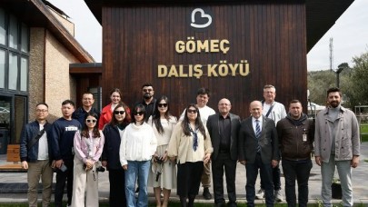 Edremit Ticaret Odası Çinli’leri ağırladı.