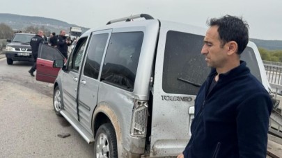 Bigadiç’te kaza: 1 ölü, 4 yaralı