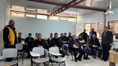 Edremit’te 'Egzoz Emisyon Ölçüm Elemanı Kursu' başarıyla tamamlandı