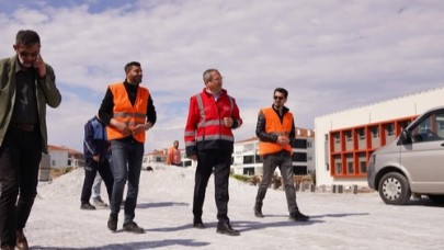 Ayvalık'ta yol yapım çalışmaları hızlandırıldı