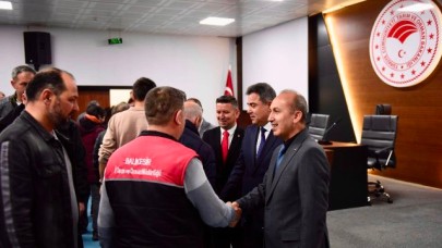 Balıkesir İl Tarım ve Orman Müdürlüğü'nde gecikmeli bayramlaşma