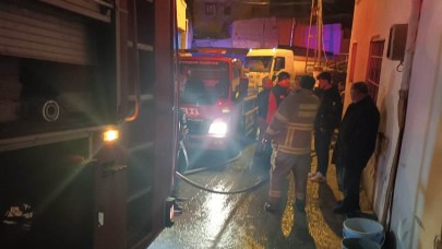 Havran’da Samanlıkta Yangın
