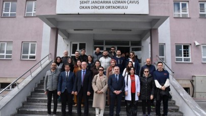 Müdür Murat Demir, Ara Tatil Sonrası Okul Ziyaretlerini Hız Kesmeden Sürdürüyor