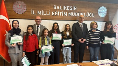 “Sağlıklı Nesil Sağlıklı Gelecek” yarışmasında Balıkesirli öğrencilerden büyük başarı