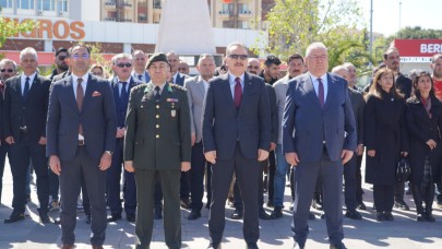 Atatürk'ün Edremit'e gelişinin 91. yıl dönümü coşkuyla kutlandı