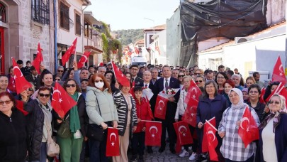Atatürk’ün Ayvalık’a Gelişinin 91'incı Yıl Dönümü Kutlandı