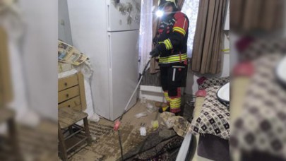 Burhaniye’de yılan operasyonu