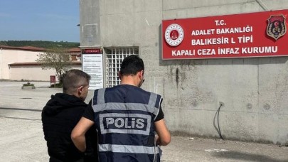 Sındırgı'da aranan şahıs yakalandı